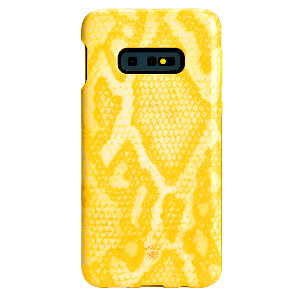 Yellow Snakeskin Samsung Galaxy Case - Image 44