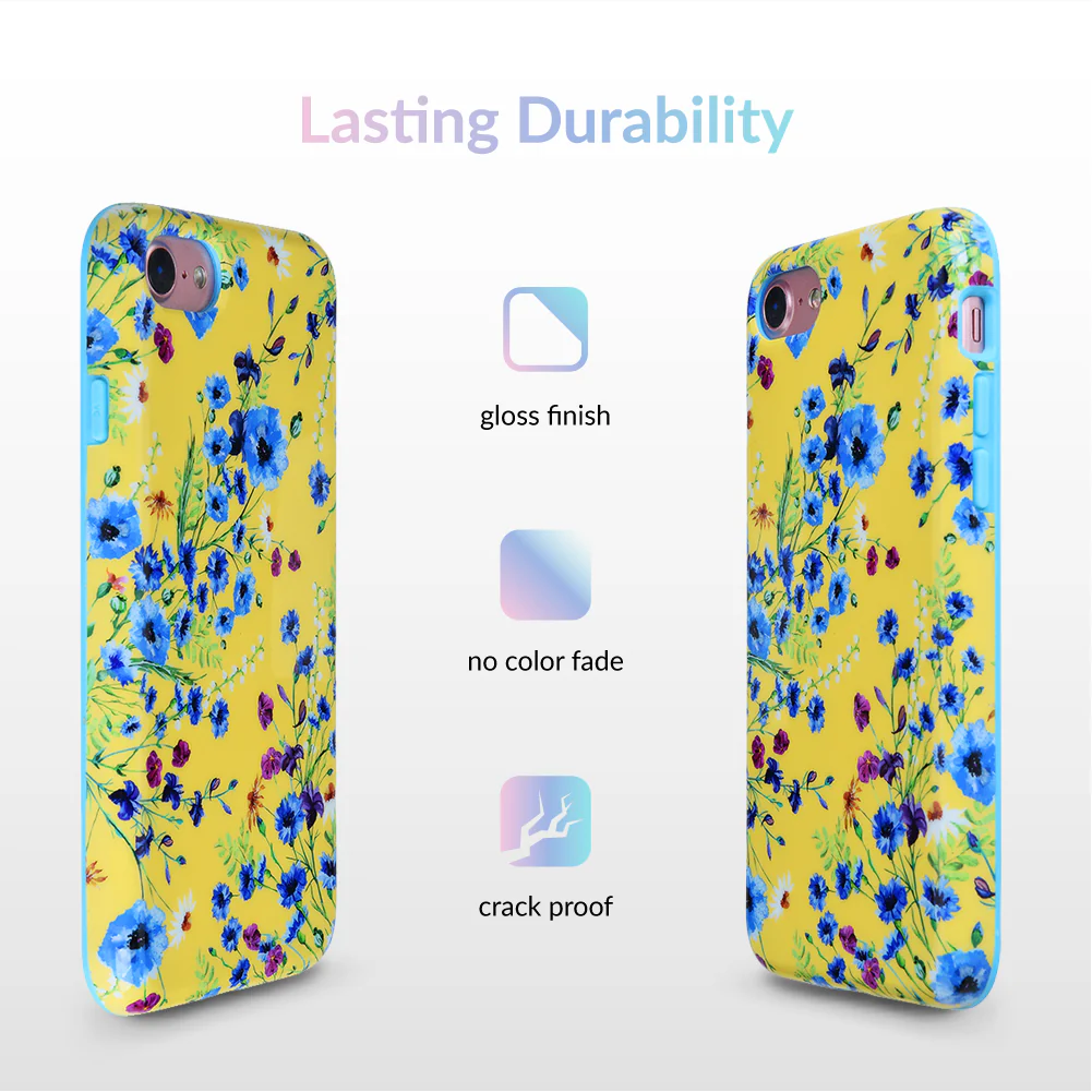 Yellow Wildflowers iPhone Case - Image 5