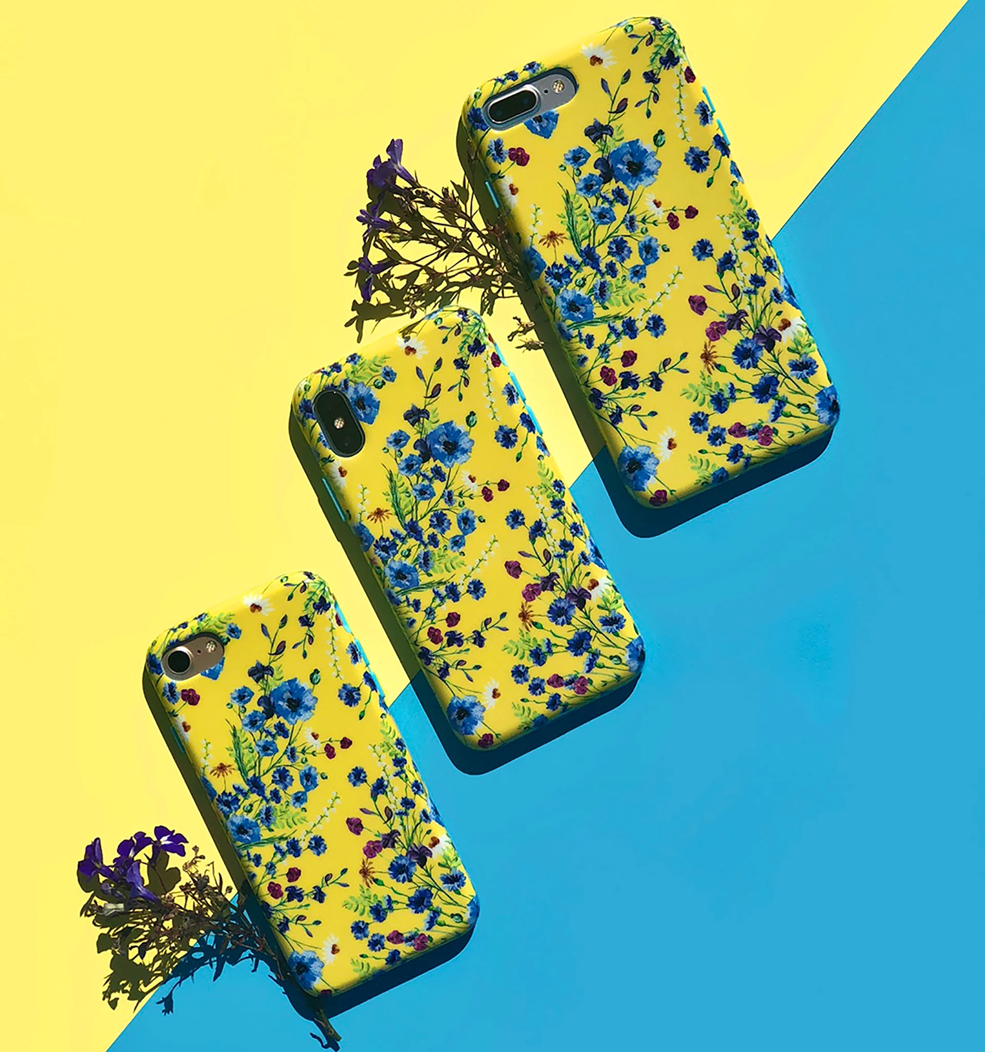 Yellow Wildflowers iPhone Case - Image 7