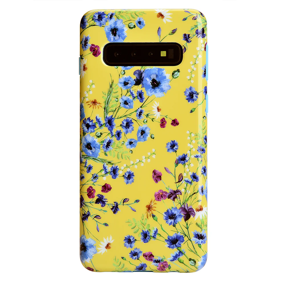 Yellow Wildflowers Samsung Galaxy Case - Image 36