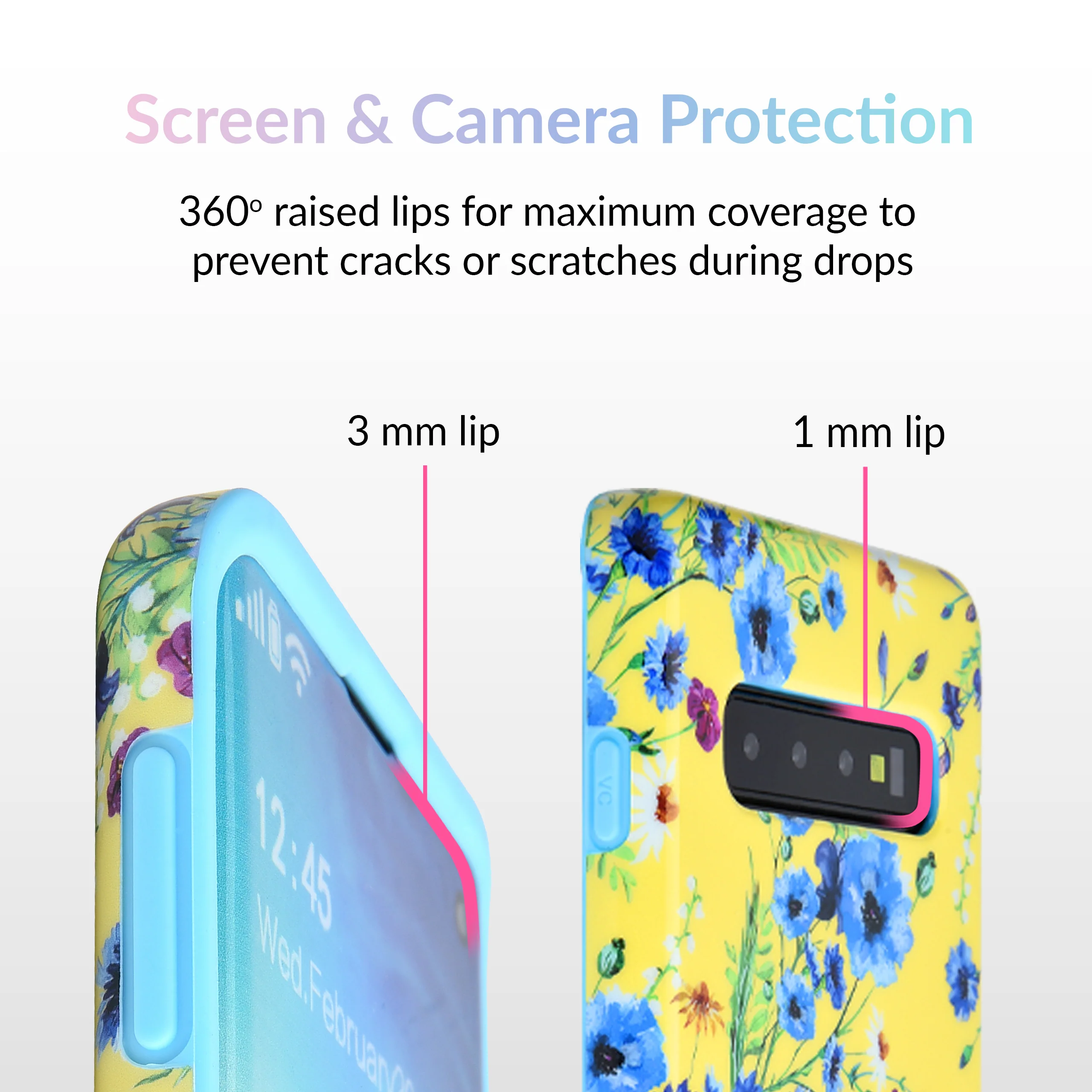 Yellow Wildflowers Samsung Galaxy Case - Image 37