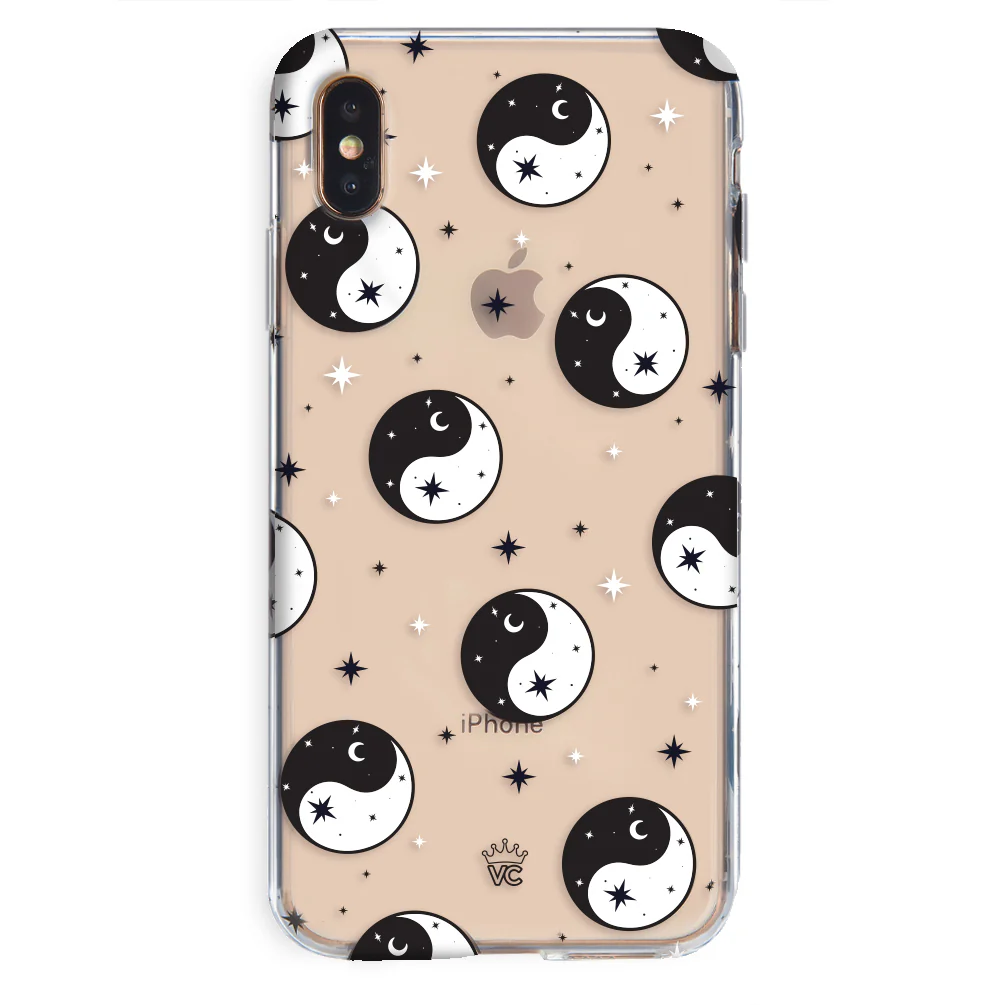 Yin & Yang Clear iPhone Case - Image 19
