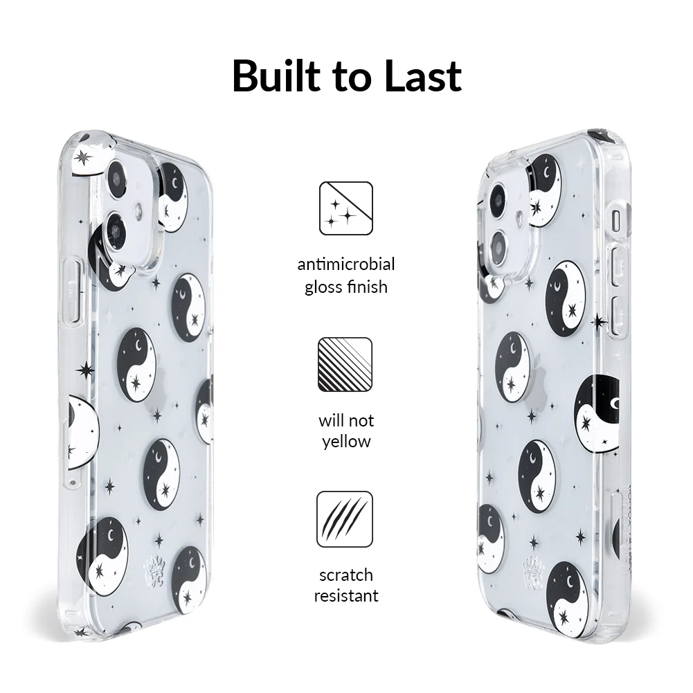 Yin & Yang Clear iPhone Case - Image 53