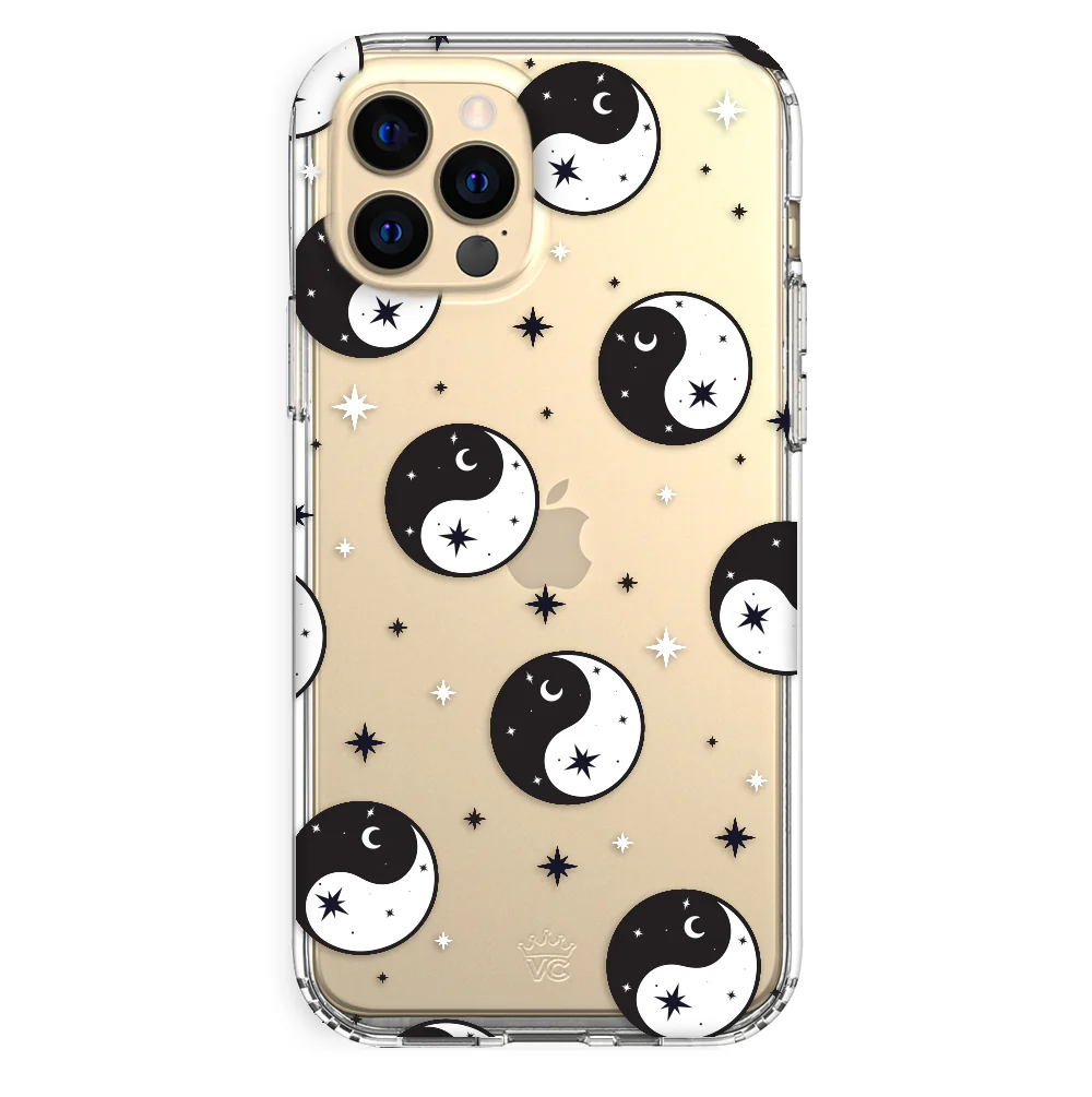 Yin & Yang Clear iPhone Case - Image 61