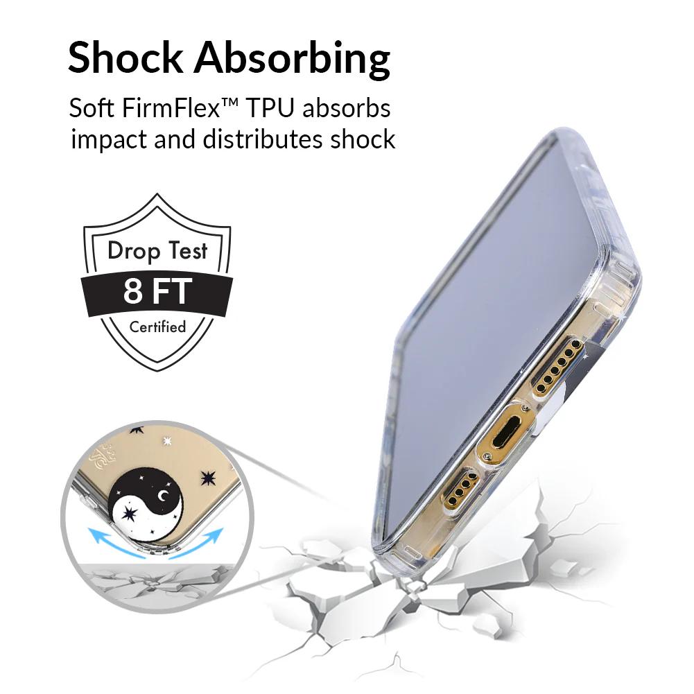 Yin & Yang Clear iPhone Case - Image 64
