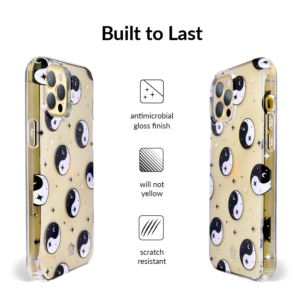 Yin & Yang Clear iPhone Case - Image 65