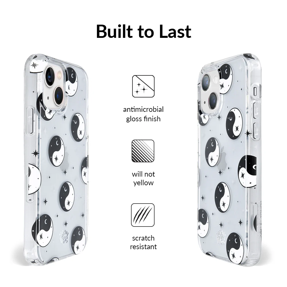 Yin & Yang Clear iPhone Case - Image 83